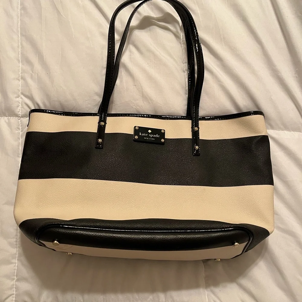 Kate Spade Harmony Striped Tote